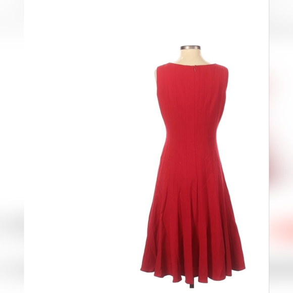 Calvin Klein red dress Size 4 - Picture 2 of 3